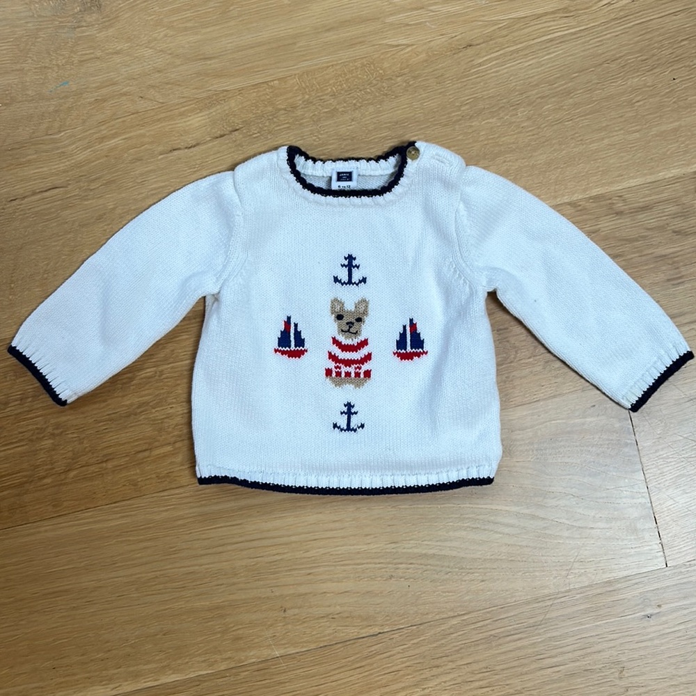 Janie and Jack Nautical Sweater